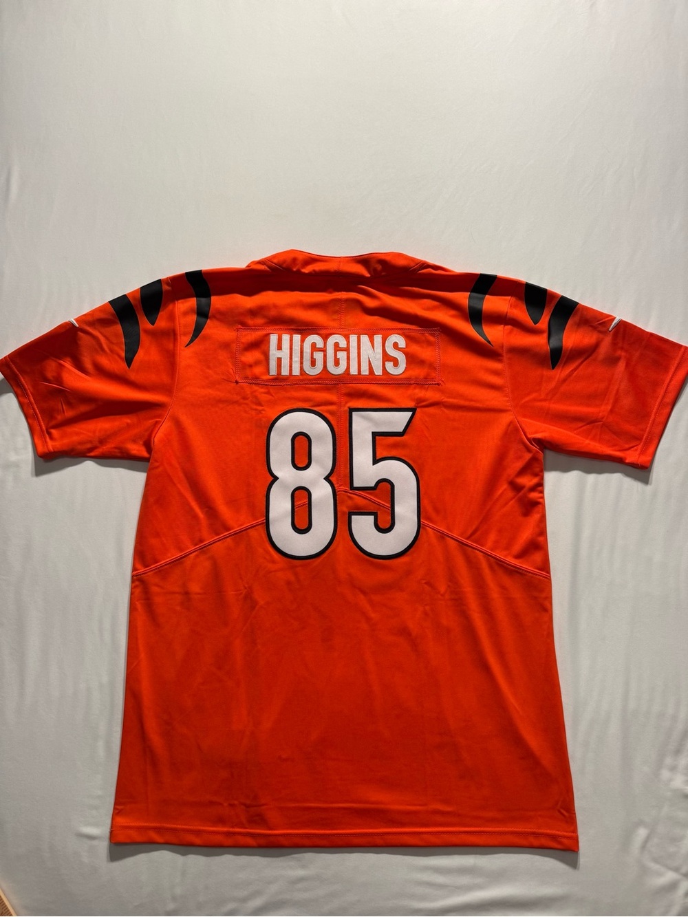 Nike Orange Cincinnati Bengals Tee Higgins 85 Jersey